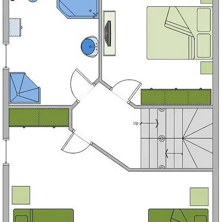 Ferienhaus Doppelhaushälfte Huus Twee *